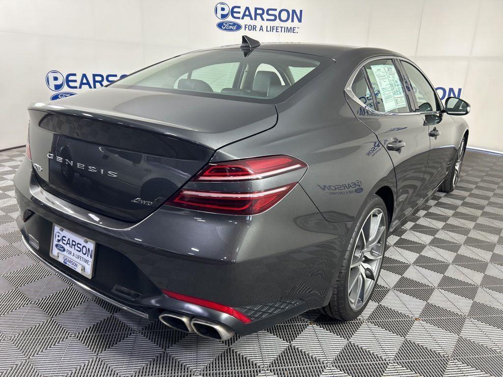 used 2023 Genesis G70 car, priced at $26,643
