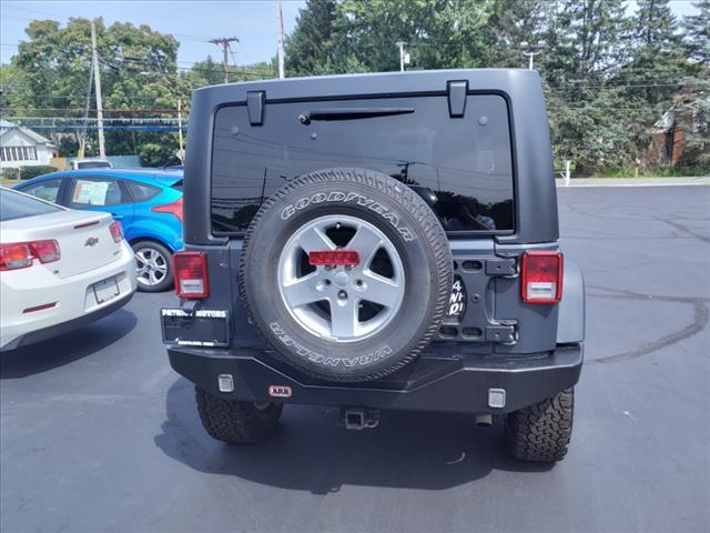 used 2016 Jeep Wrangler Unlimited car, priced at $18,998