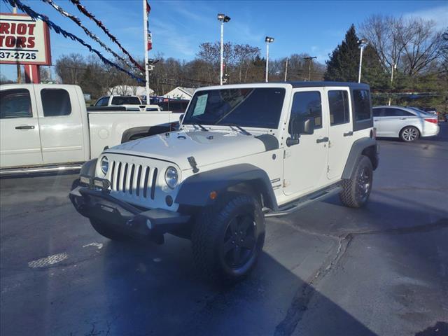 used 2018 Jeep Wrangler JK Unlimited car, priced at $18,998