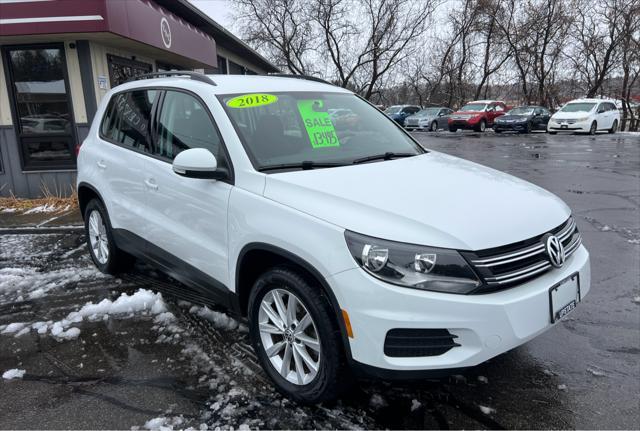 used 2018 Volkswagen Tiguan Limited car, priced at $13,495