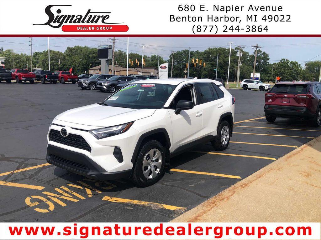 used 2023 Toyota RAV4 car, priced at $27,990