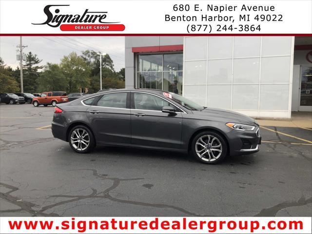 used 2019 Ford Fusion car, priced at $15,990