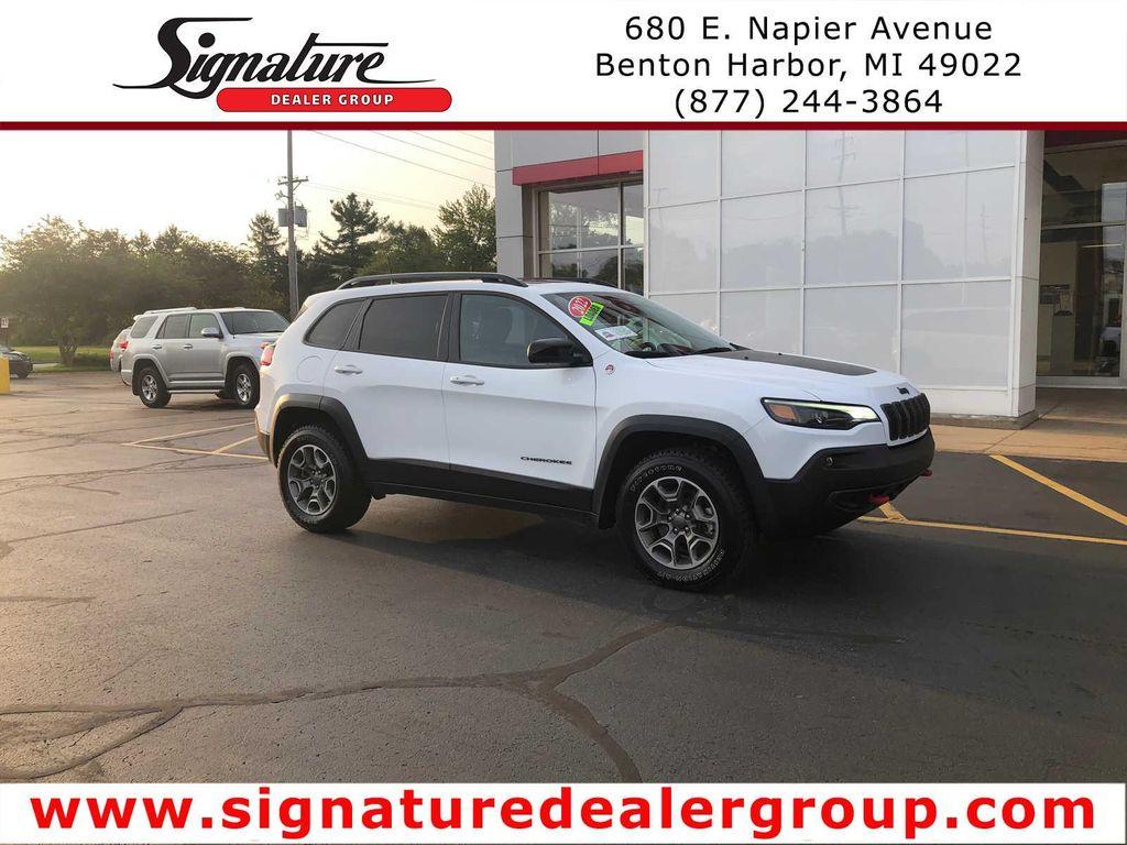 used 2022 Jeep Cherokee car, priced at $26,990