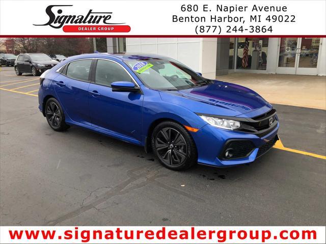 used 2018 Honda Civic car, priced at $19,830