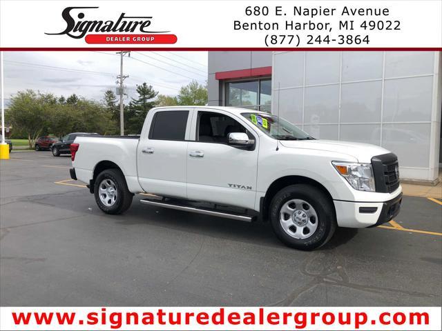used 2021 Nissan Titan car, priced at $26,990