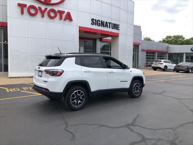 used 2024 Jeep Compass car, priced at $30,990