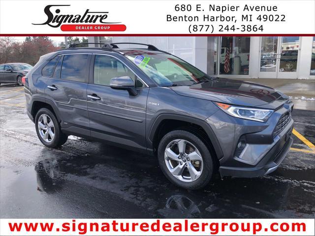 used 2019 Toyota RAV4 Hybrid car, priced at $30,990