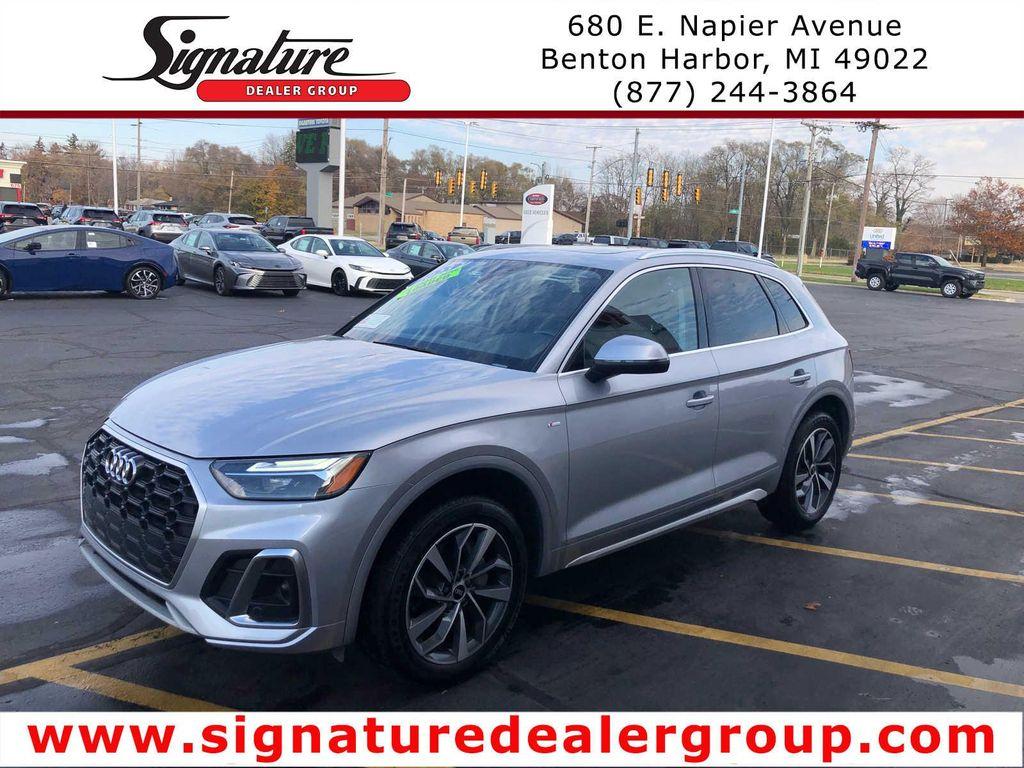 used 2023 Audi Q5 car, priced at $27,390