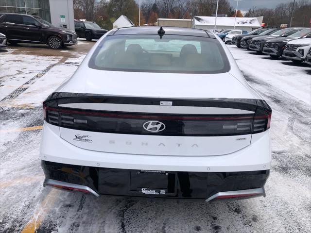 new 2025 Hyundai Sonata Hybrid car, priced at $38,497