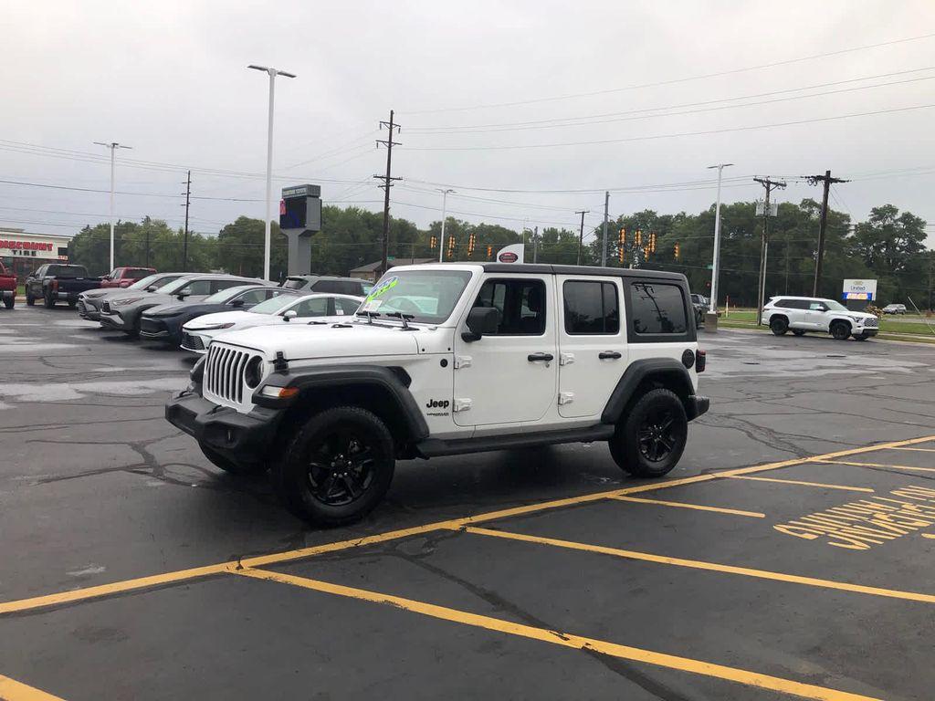 used 2020 Jeep Wrangler Unlimited car, priced at $31,990