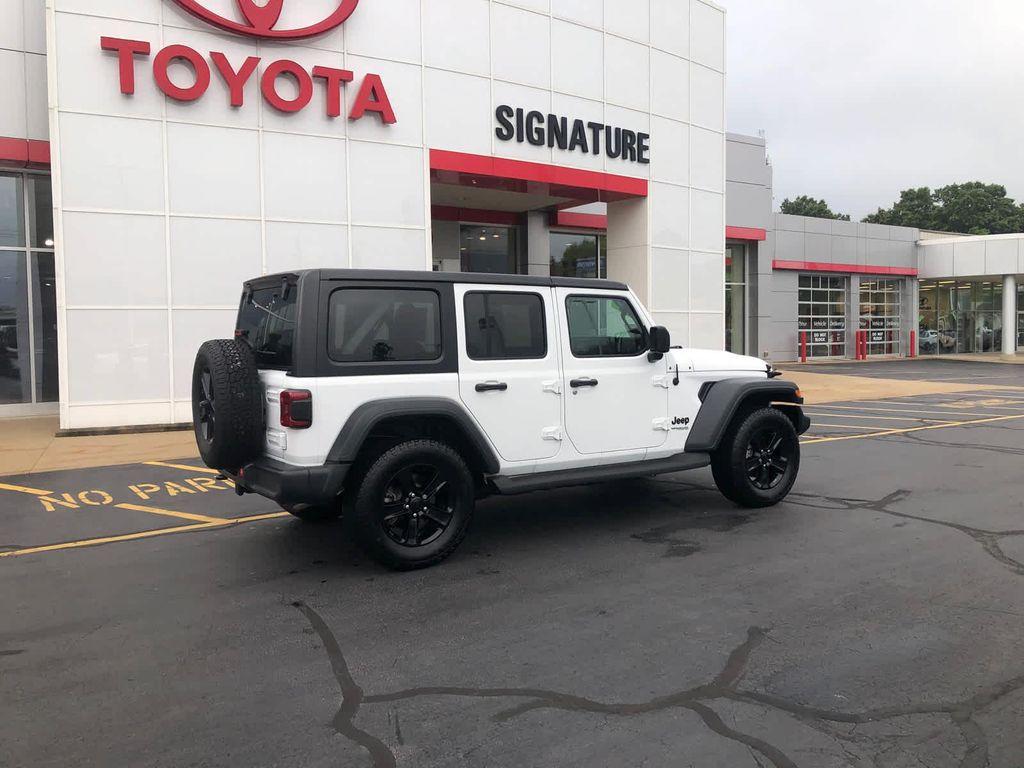 used 2020 Jeep Wrangler Unlimited car, priced at $31,990