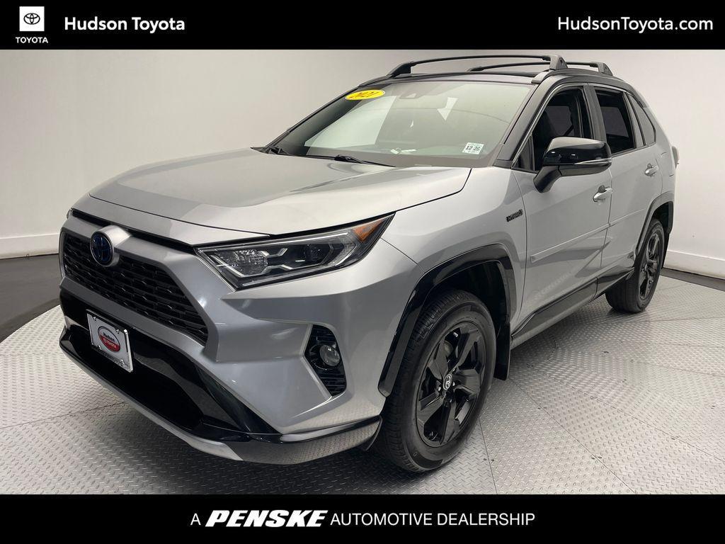used 2021 Toyota RAV4 Hybrid car, priced at $32,500