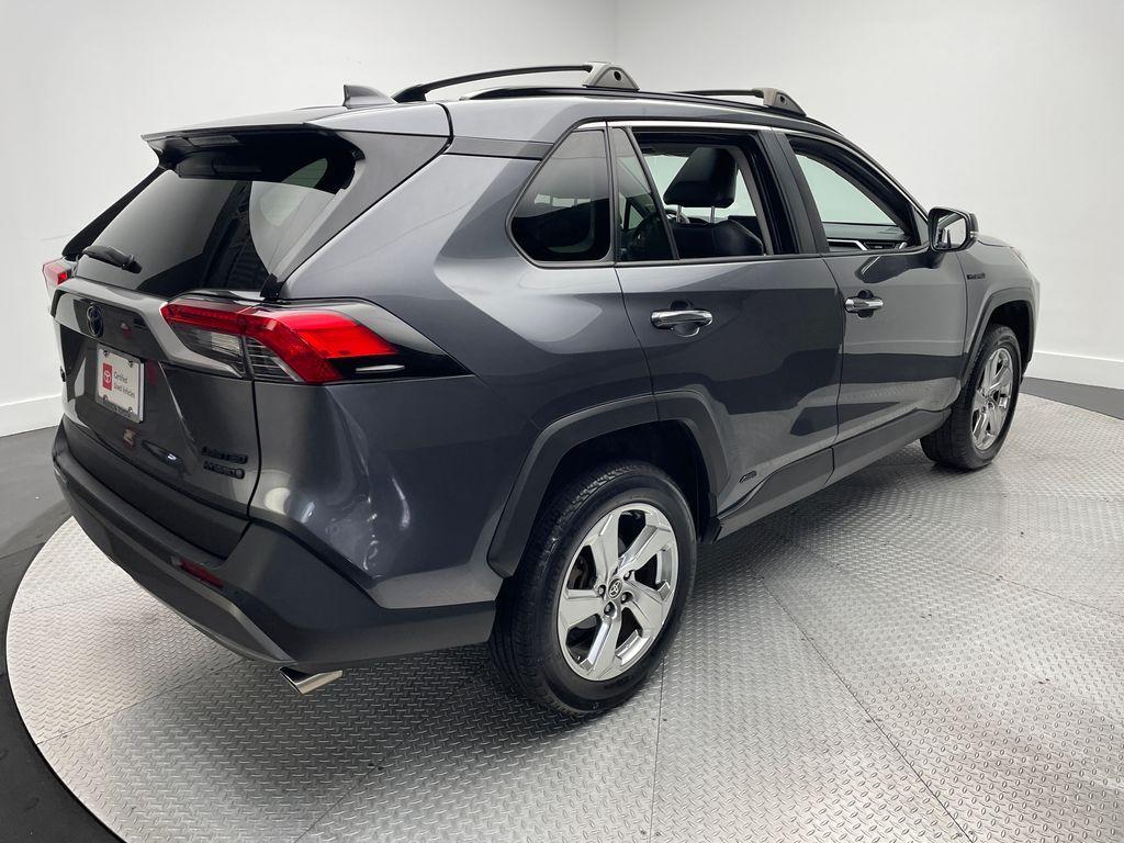 used 2021 Toyota RAV4 Hybrid car, priced at $34,900