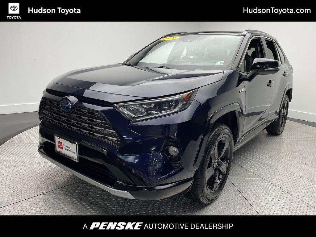 used 2021 Toyota RAV4 Hybrid car, priced at $29,900