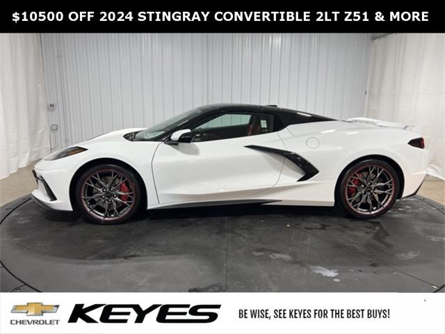 new 2024 Chevrolet Corvette car, priced at $97,865