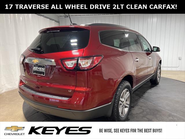 used 2017 Chevrolet Traverse car, priced at $16,983