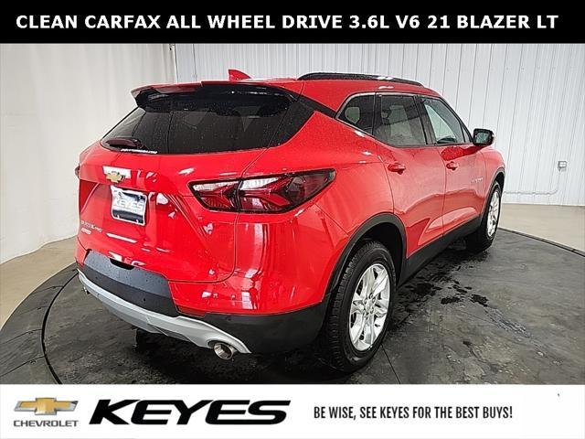 used 2021 Chevrolet Blazer car, priced at $27,983