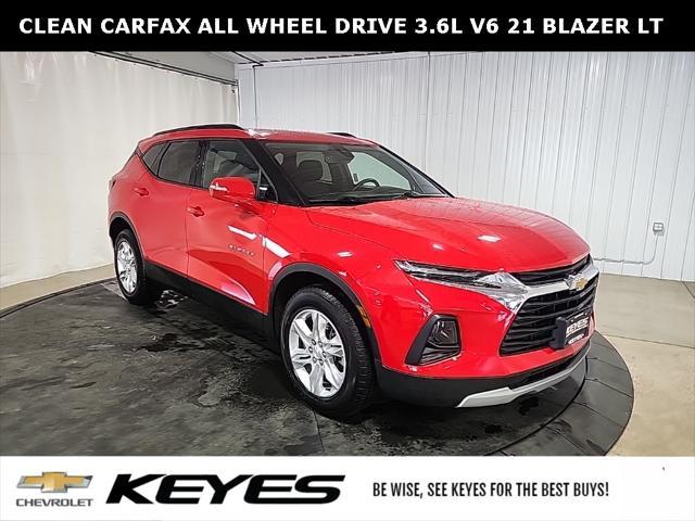 used 2021 Chevrolet Blazer car, priced at $27,983