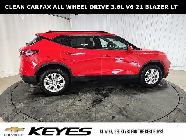 used 2021 Chevrolet Blazer car, priced at $27,983