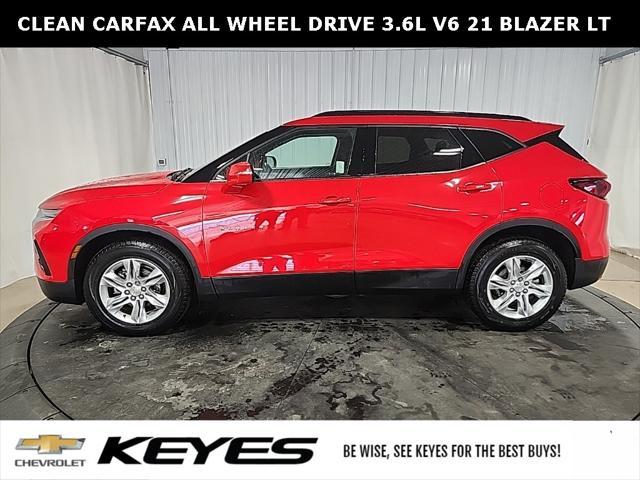 used 2021 Chevrolet Blazer car, priced at $27,983