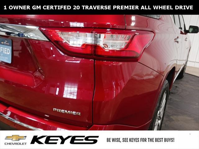 used 2020 Chevrolet Traverse car, priced at $33,983