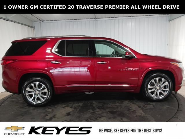 used 2020 Chevrolet Traverse car, priced at $33,983