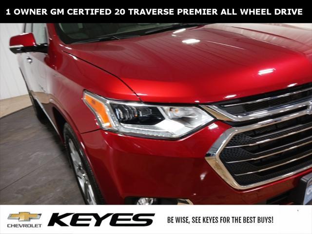 used 2020 Chevrolet Traverse car, priced at $33,983