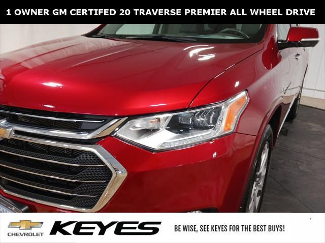 used 2020 Chevrolet Traverse car, priced at $33,983