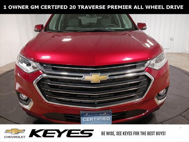 used 2020 Chevrolet Traverse car, priced at $33,983