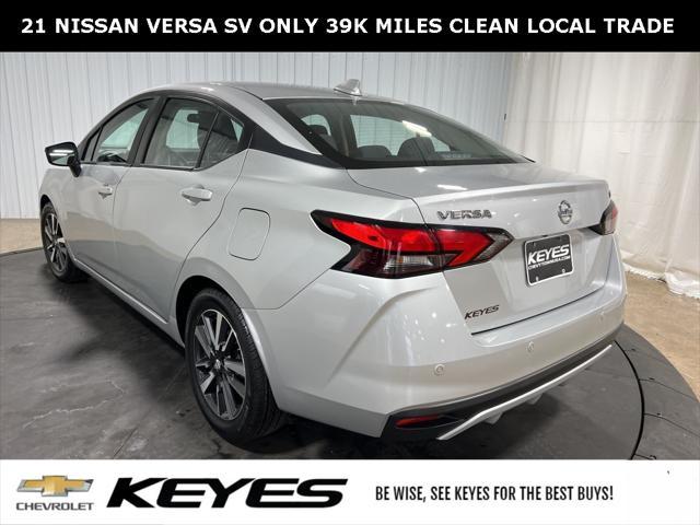 used 2021 Nissan Versa car, priced at $17,483