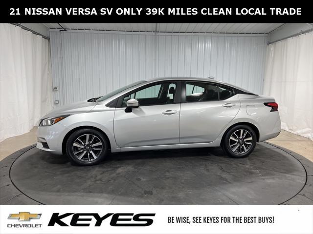 used 2021 Nissan Versa car, priced at $17,483