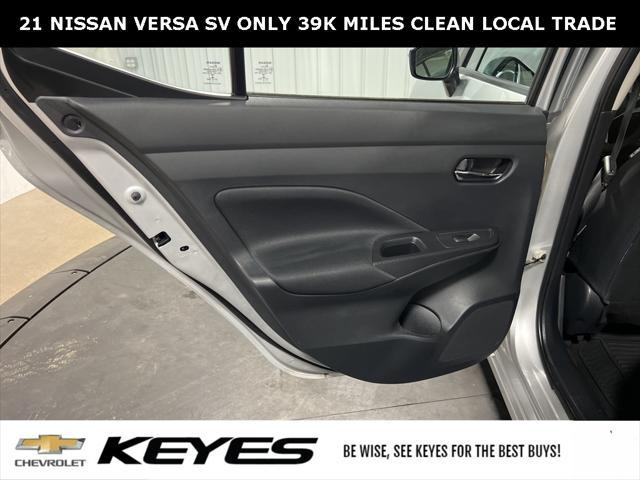 used 2021 Nissan Versa car, priced at $17,483