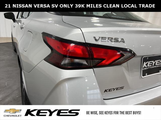 used 2021 Nissan Versa car, priced at $17,483