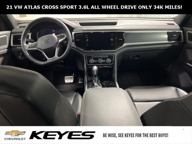 used 2021 Volkswagen Atlas Cross Sport car, priced at $29,983