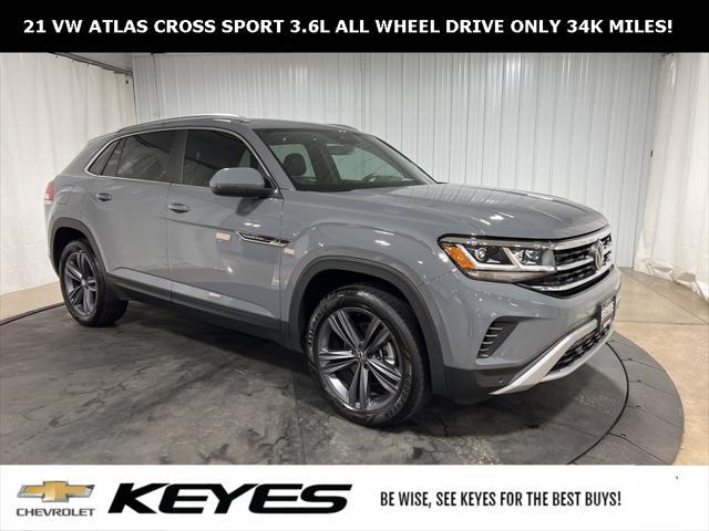 used 2021 Volkswagen Atlas Cross Sport car, priced at $29,983