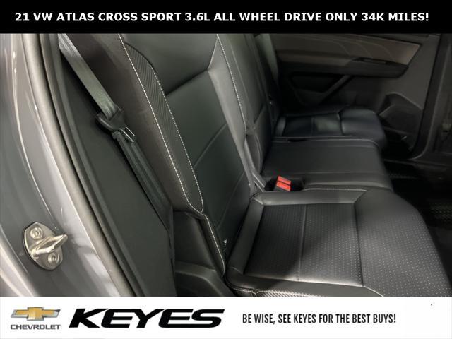 used 2021 Volkswagen Atlas Cross Sport car, priced at $29,983