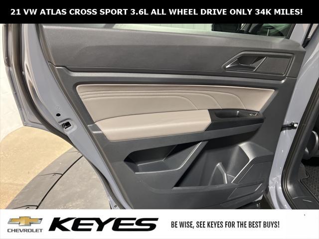 used 2021 Volkswagen Atlas Cross Sport car, priced at $29,983