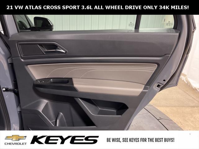 used 2021 Volkswagen Atlas Cross Sport car, priced at $29,983