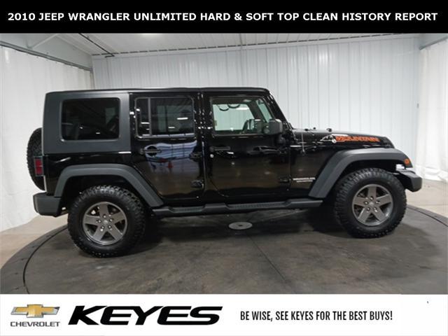 used 2010 Jeep Wrangler Unlimited car, priced at $15,981