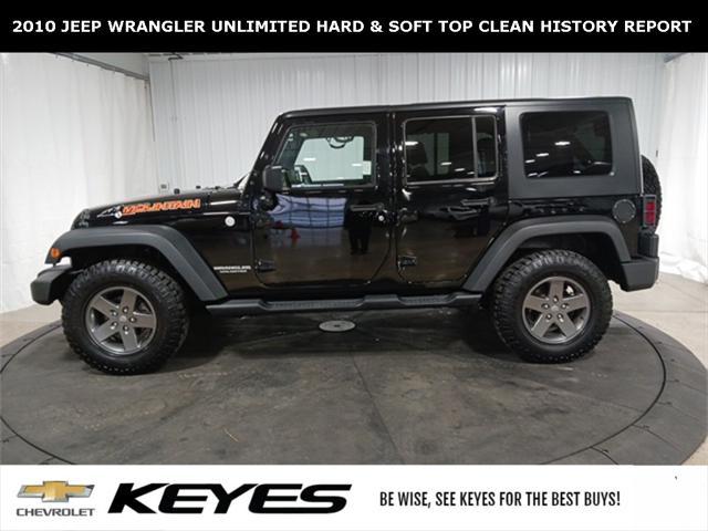 used 2010 Jeep Wrangler Unlimited car, priced at $15,981