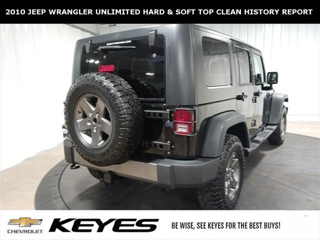 used 2010 Jeep Wrangler Unlimited car, priced at $15,981