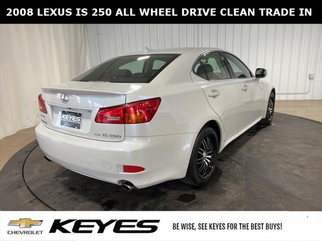 used 2008 Lexus IS 250 car, priced at $11,483