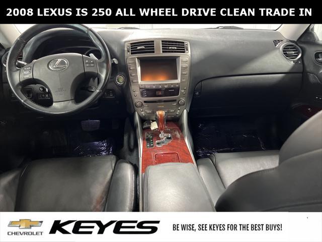 used 2008 Lexus IS 250 car, priced at $11,483