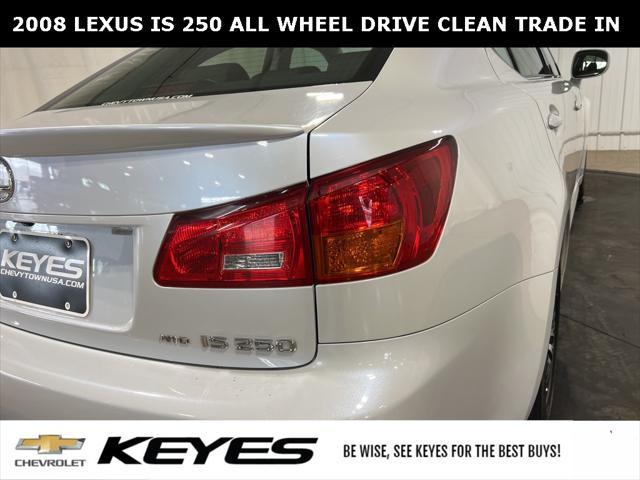 used 2008 Lexus IS 250 car, priced at $11,483