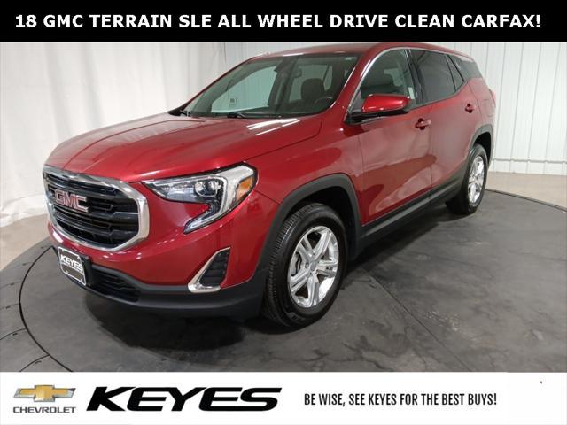 used 2018 GMC Terrain car, priced at $13,983