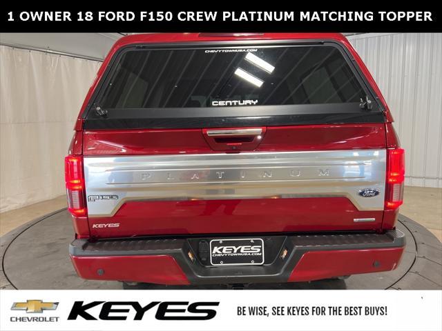 used 2018 Ford F-150 car, priced at $35,983