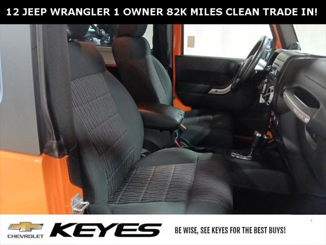 used 2012 Jeep Wrangler car, priced at $18,983