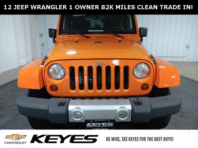 used 2012 Jeep Wrangler car, priced at $18,983