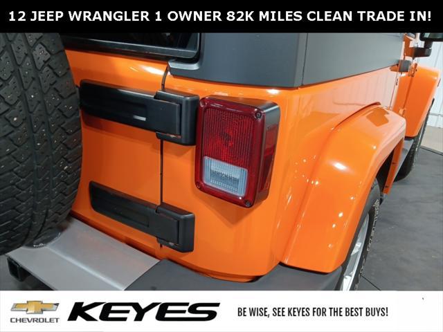 used 2012 Jeep Wrangler car, priced at $18,983