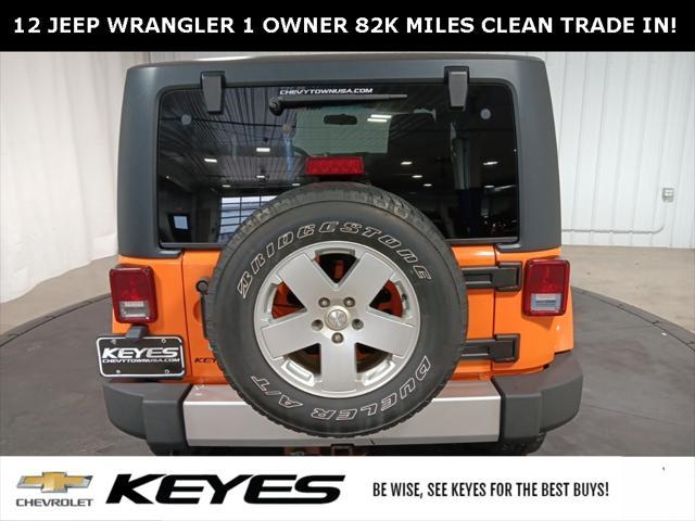 used 2012 Jeep Wrangler car, priced at $18,983